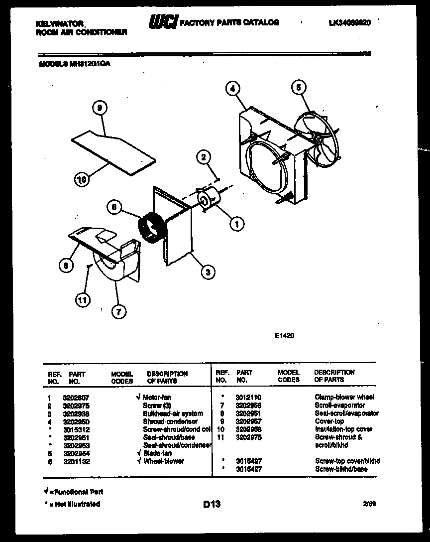 Air handling parts