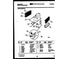 Kelvinator MH205G1QA electrical parts diagram