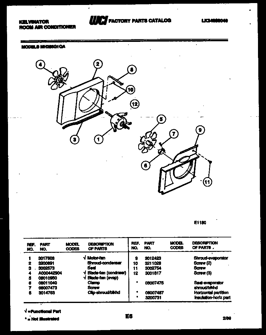 Air handling parts