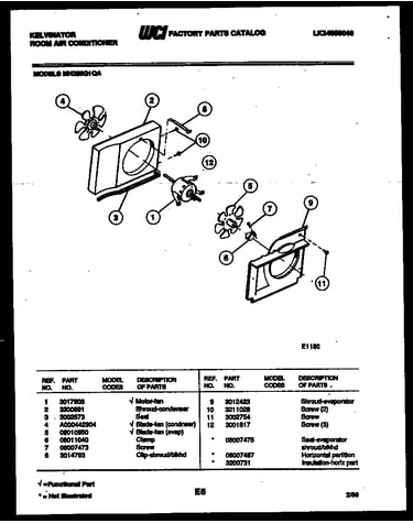 Air handling parts