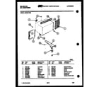 Kelvinator MH310F1QB cabinet and installation parts diagram