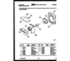 Kelvinator MH424F2SG air handling parts diagram