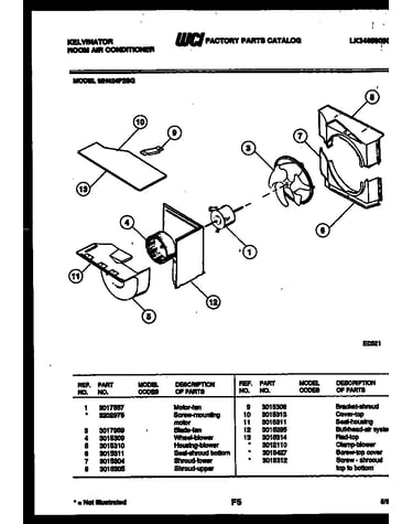 Air handling parts