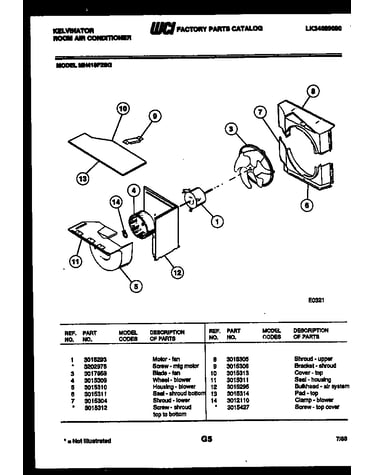 Air handling parts