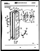 Freezer door parts