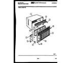 Kelvinator MH309G1QB cabinet parts diagram