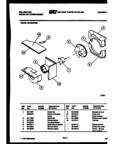 Air handling parts