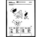 Kelvinator M206F1QA electrical parts diagram