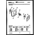 Kelvinator M206F1QA air handling parts diagram
