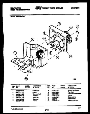 Air handling parts