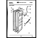 Kelvinator FPK190EN3F refrigerator door parts diagram