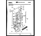 Kelvinator FPK190EN3F cabinet parts diagram