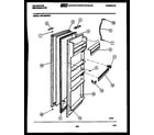 Kelvinator FSK190EN3W refrigerator door parts diagram