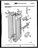 Refrigerator door parts