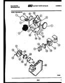 Refrigerator control assembly, damper control assembly and f