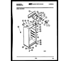 Kelvinator TSK145PN2V cabinet parts diagram