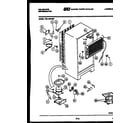 Kelvinator TSK145PN2V system and automatic defrost parts diagram