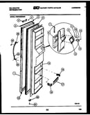 Freezer door parts