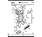 Kelvinator FMW220EN4F cabinet parts diagram