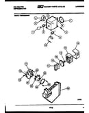 Refrigerator control assembly, damper control assembly and f