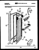 Refrigerator door parts