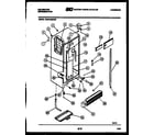 Kelvinator FMW240EN3F cabinet parts diagram