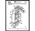 Kelvinator TGK180EN3T cabinet parts diagram
