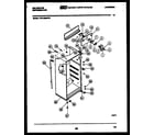 Kelvinator TPK160BN7W cabinet parts diagram