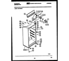 Kelvinator TSK140EN5F cabinet parts diagram