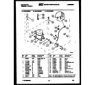 Kelvinator UFP212FM2W system and electrical parts diagram