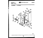 Kelvinator UFA193FM1D cabinet parts diagram
