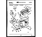 Kelvinator CFS101FM2W chest freezer parts diagram
