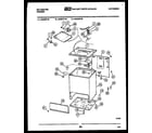 Kelvinator AW301F1W cabinet parts diagram