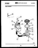 Pump, water valve, water inlet