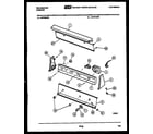 Kelvinator AW701G1W console and control parts diagram