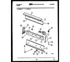 Kelvinator AW300G1T console and control parts diagram