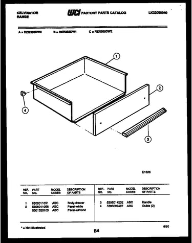 Drawer parts