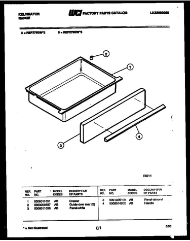 Drawer parts