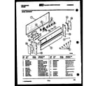 Kelvinator REP305GT1 backguard parts diagram