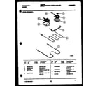 Kelvinator REP305GW1 broiler parts diagram