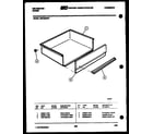 Kelvinator REP305GW1 drawer parts diagram