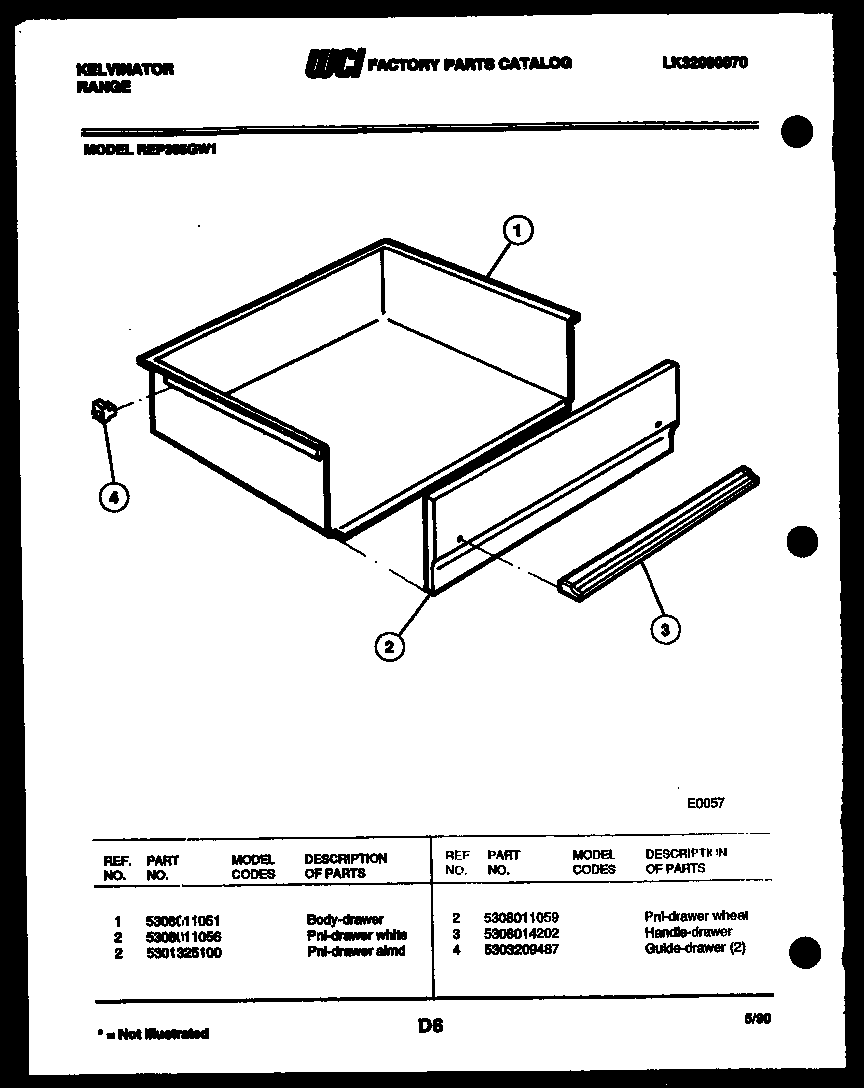 Drawer parts