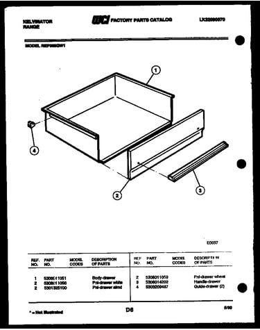 Drawer parts