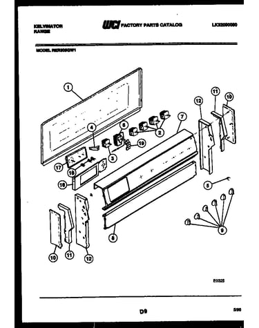 Backguard parts