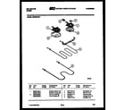 Kelvinator RER305GF1 broiler parts diagram
