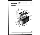 Kelvinator MH309H1QA cabinet parts diagram