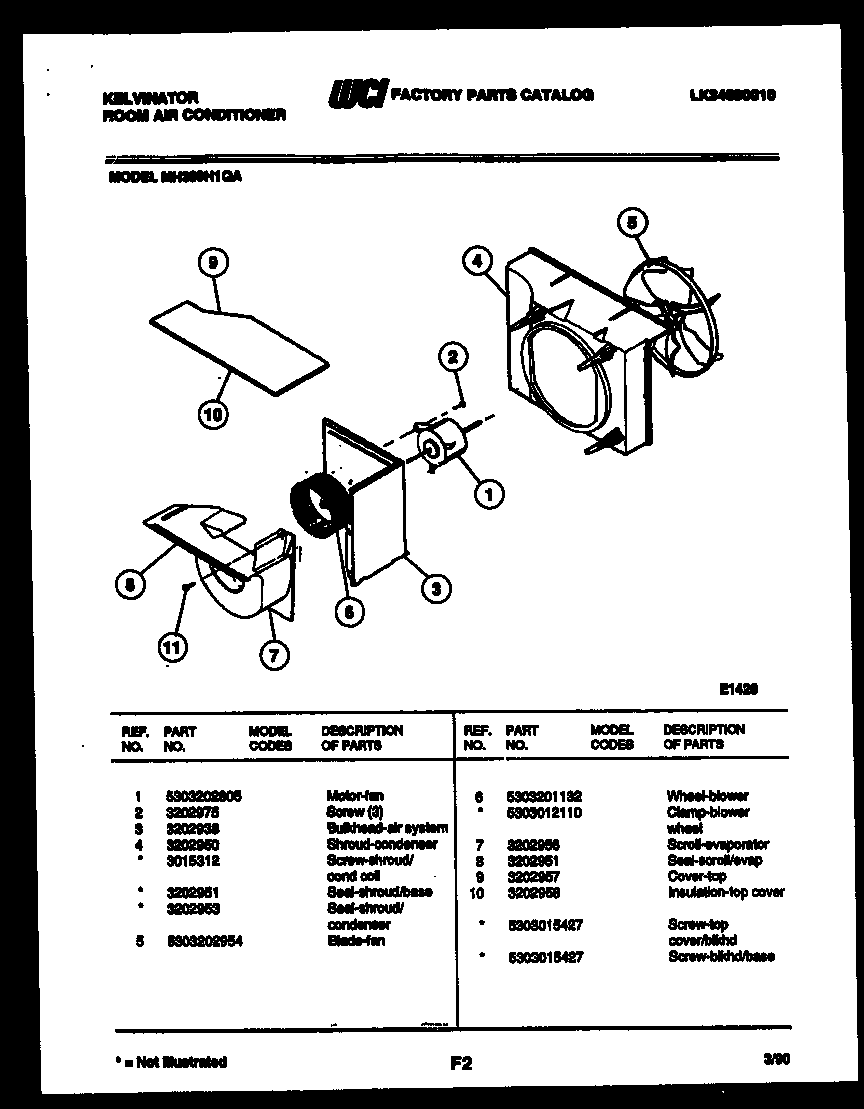 Air handling parts