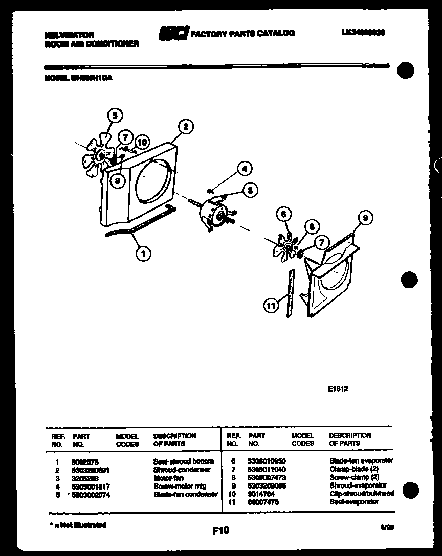 Air handling parts