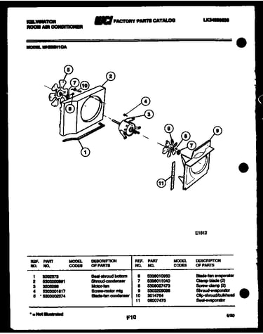 Air handling parts