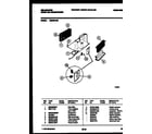 Kelvinator M205G1QG electrical parts diagram